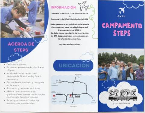 STEPS 2024 Spanish brochure